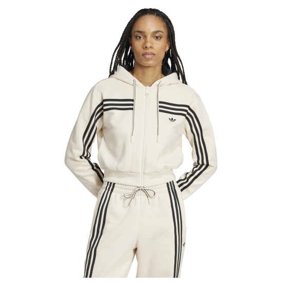 Adidas Γυναικεία ζακέτα 70s Short Full-Zip Fleece Hoodie